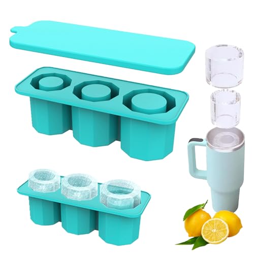 Unleash Your Creativity: Unique Ice Cube Designs with the Silicone Tumbler Ice Tray Home Gadget