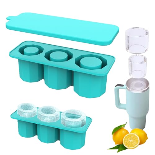  Silicone Tumbler Ice Tray