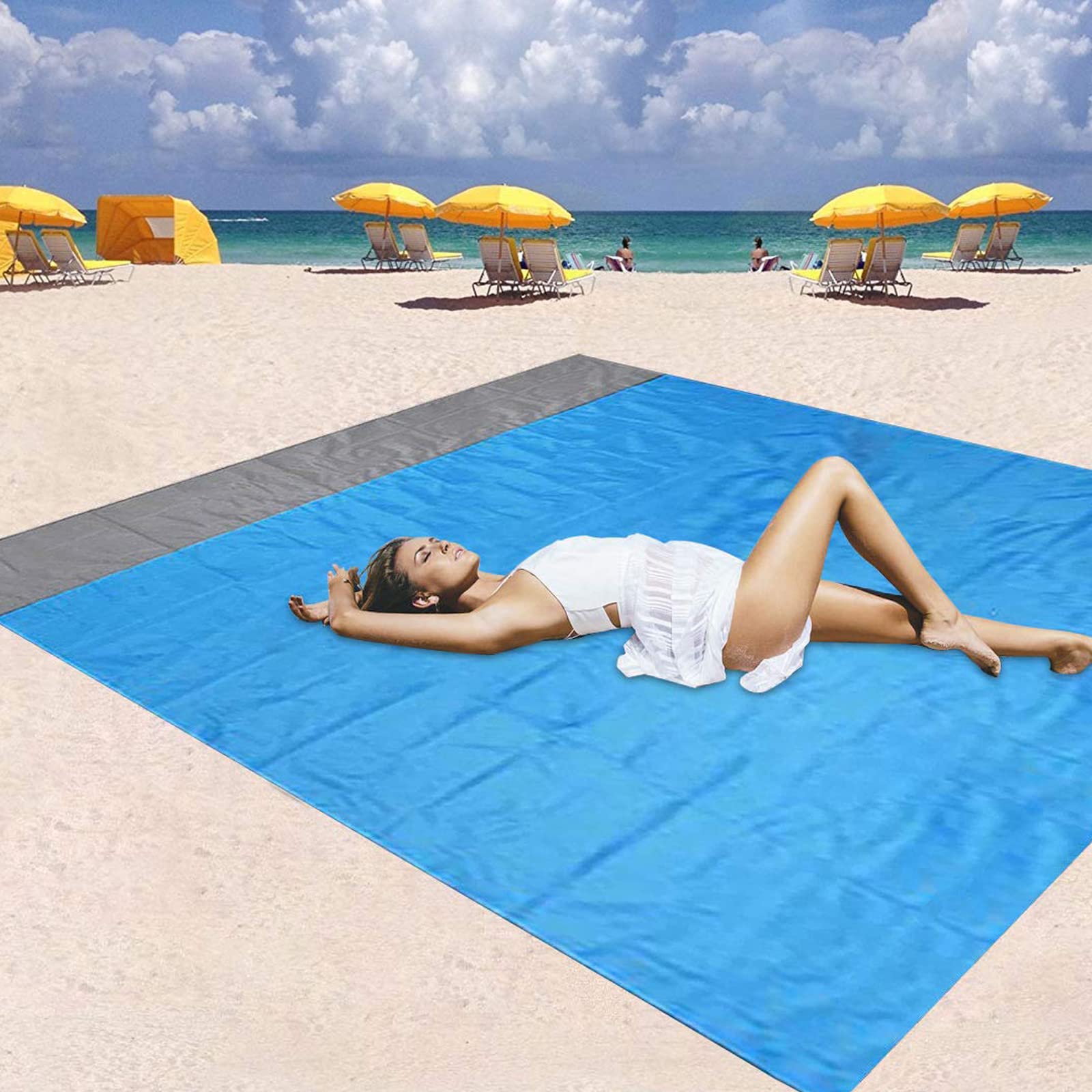 Sand-Free Beach Mat 