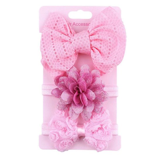 Baby Head Flower Child Bow Headdress