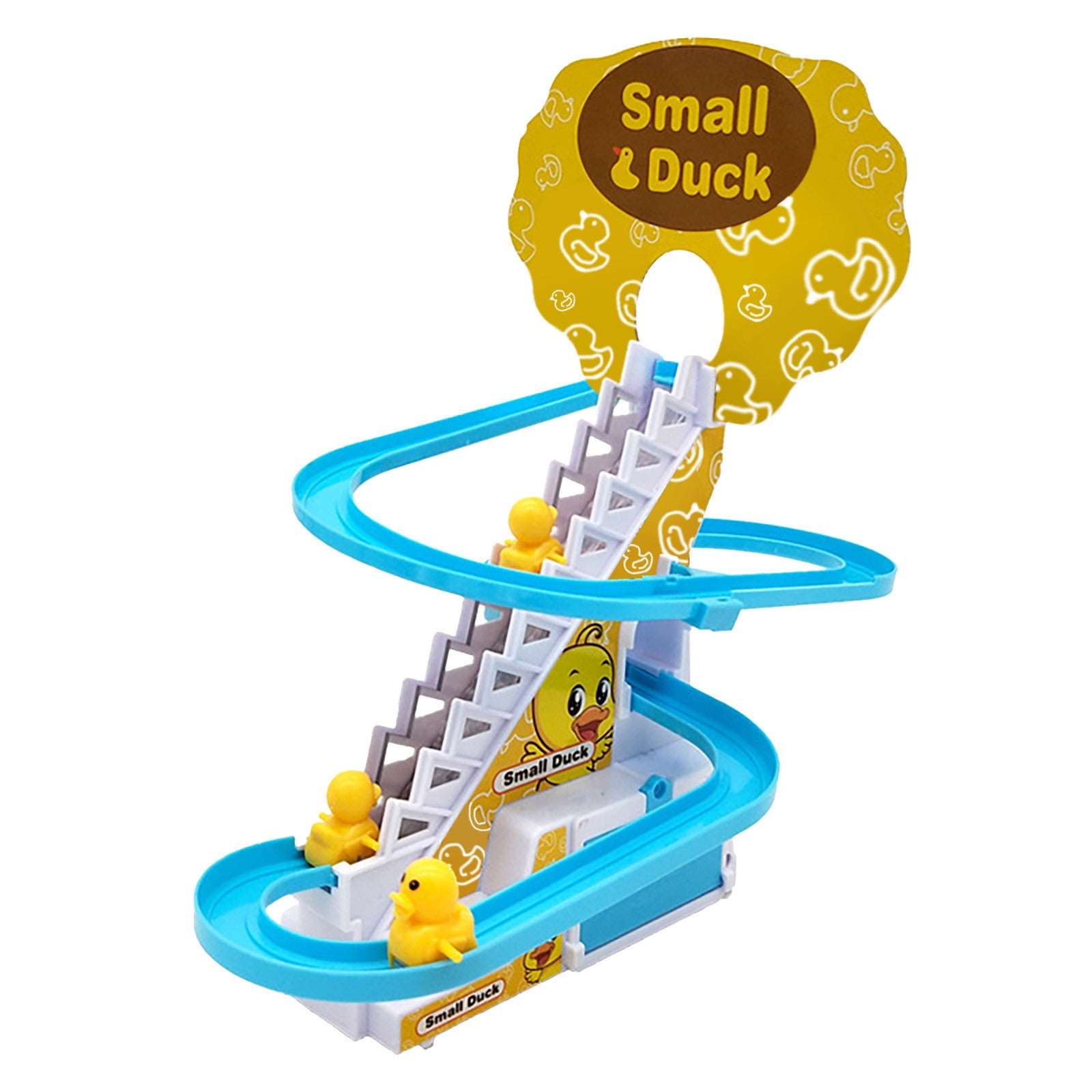 Electric Duck Climbing Stairs Toy