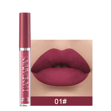 Matte Lip Glaze: Waterproof Mini Lipstick