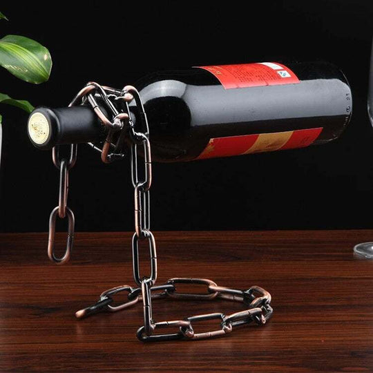 Floating Wine Bottle Holder Suspended Wine Rack