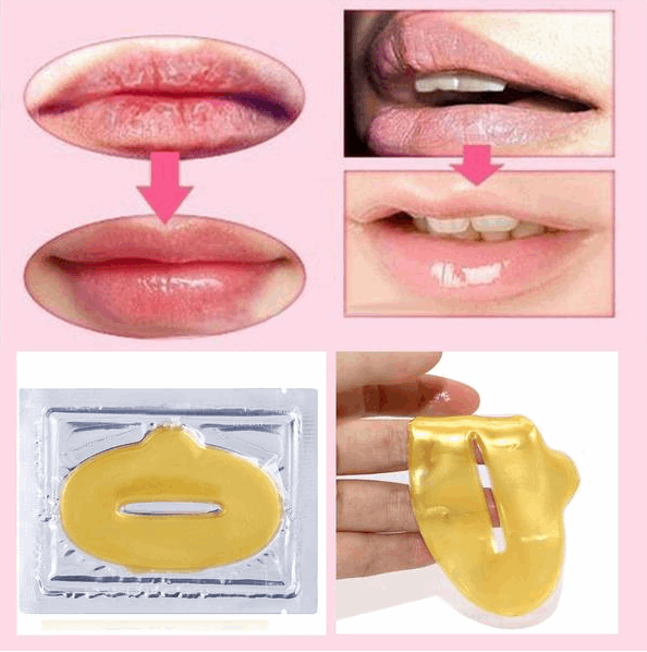 Golden Lip Mask