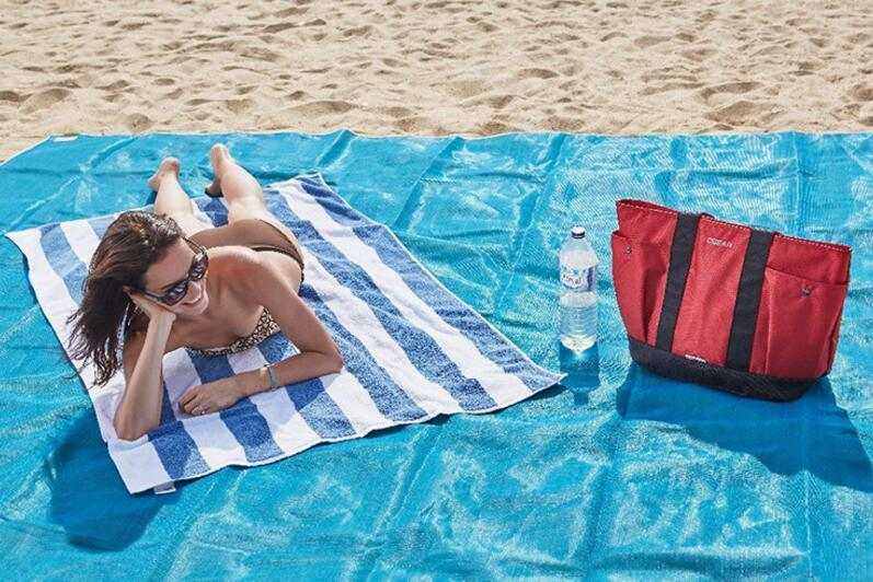 Sand-Free Beach Mat