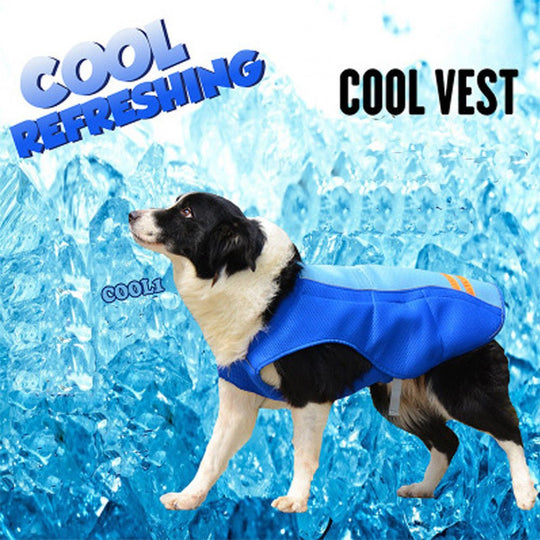 Pet Cooling Clothes: Heatstroke Prevention and Sun Protection Vest for Dogs