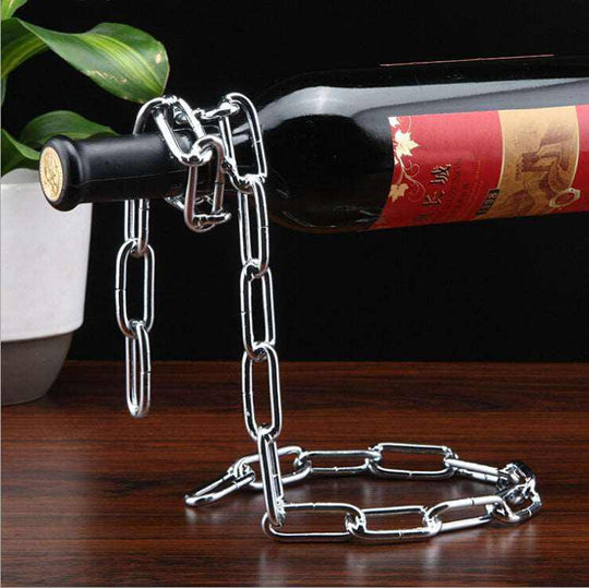 Floating Wine Bottle Holder Suspended Wine Rack