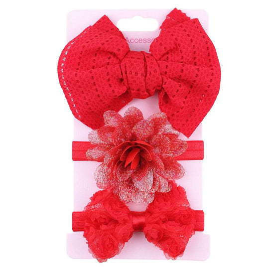 Baby Head Flower Child Bow Headdress