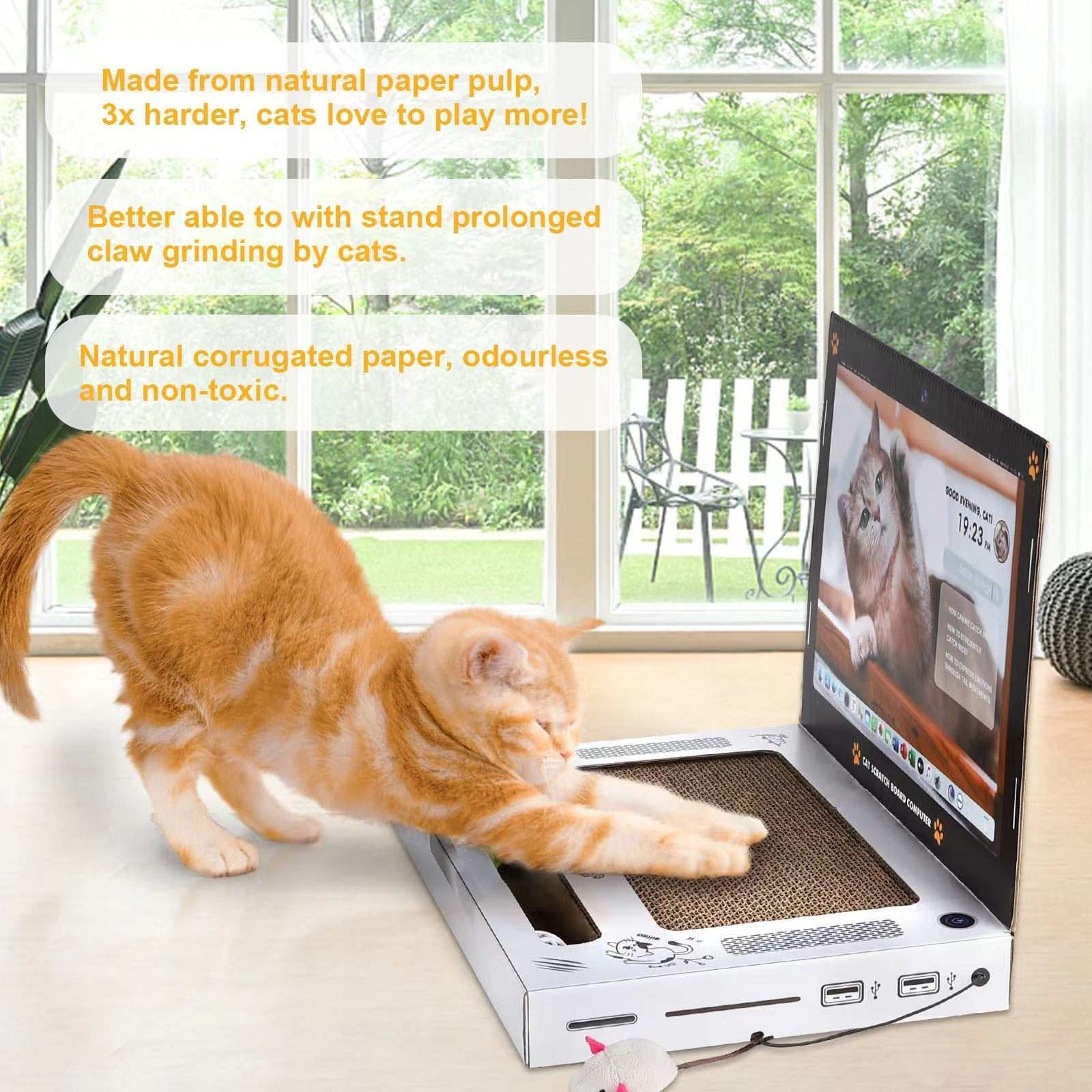 Laptop Cat Scratcher