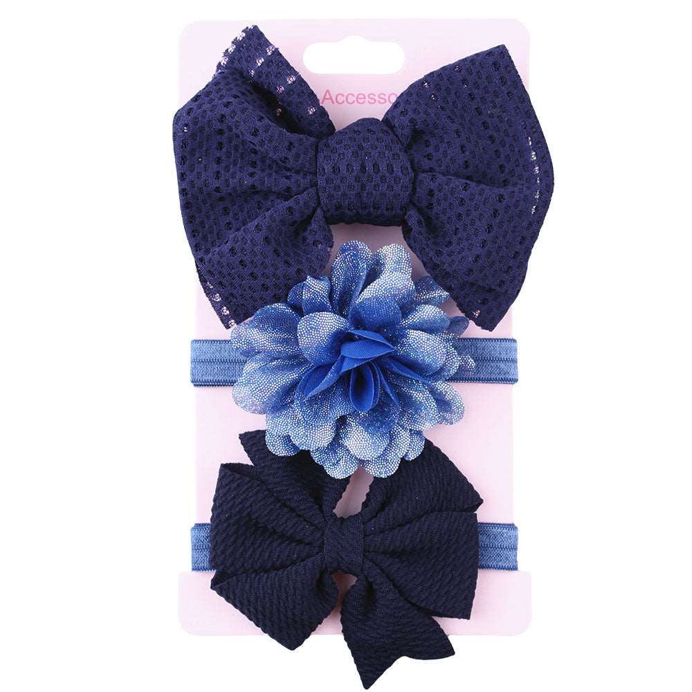 Baby Head Flower Child Bow Headdress