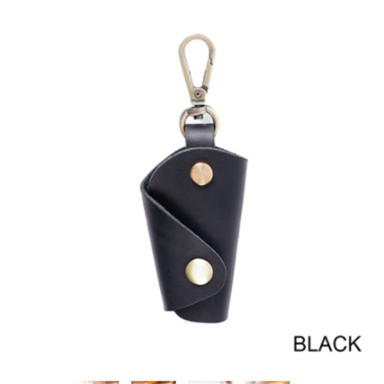 Top Layer Cowhide Small Men Keychain