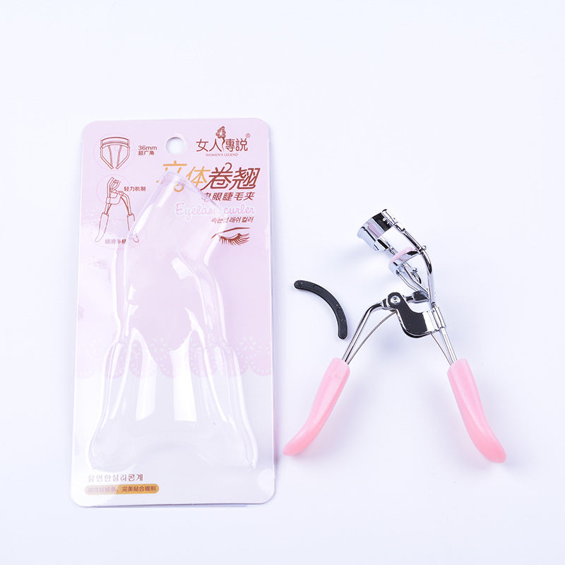 Stainless steel eyelash curler