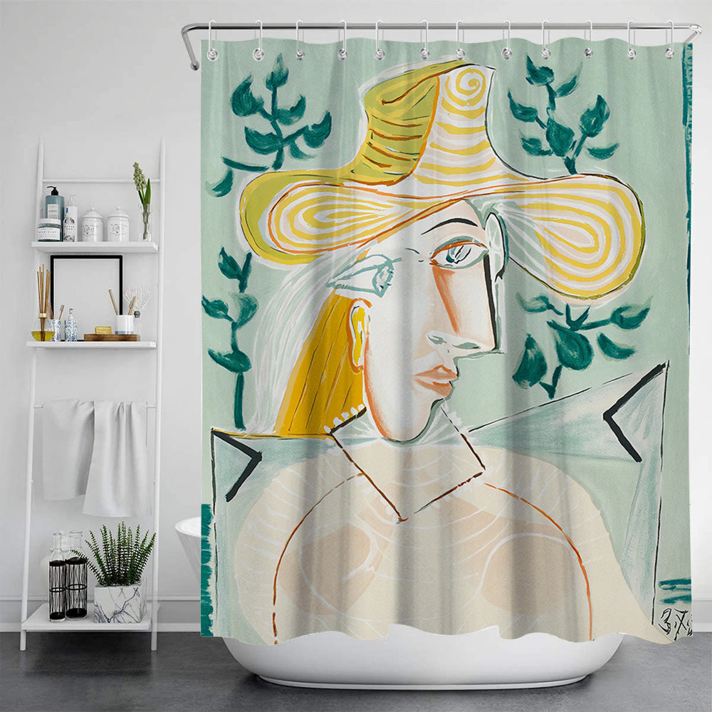 Famous Painting shower curtain