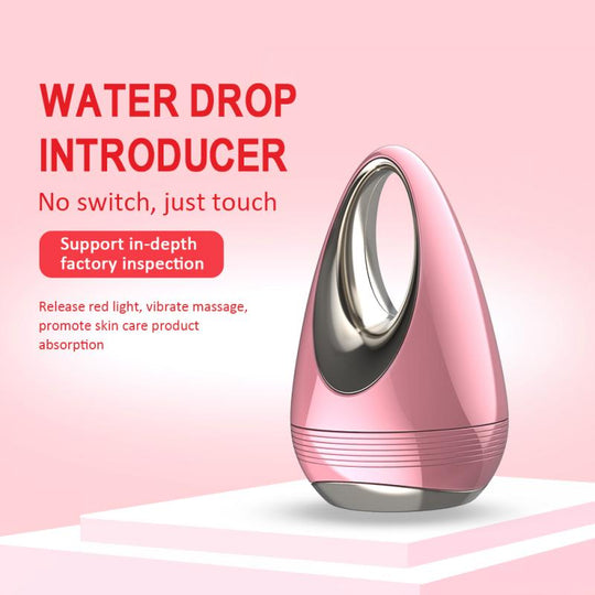 Portable Water Drop Ion Facial Beauty Apparatus